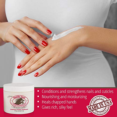 Image 5 of Gena Healthy Hoof Intensive Treatment Cuticle & Nail Strengthener Cream 4oz
