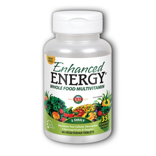 Kal Enhanced Energy Iron Free 90 Tabs