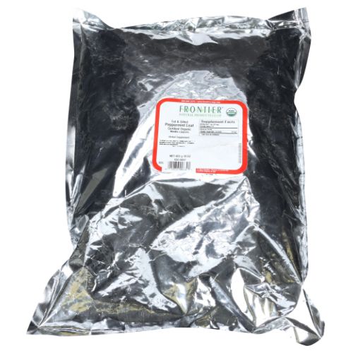 Frontier Coop Organic Cut & Sifted Peppermint Leaf 16 Oz