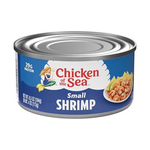 Image 3 of Chicken of the Sea Small Shrimp, 6.5 oz. Cans (Pack of 12)