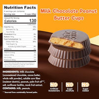 Thumbnail for Image 3 of ChocZero Sugar Free Peanut Butter Cups Variety Pack, 3 Pack