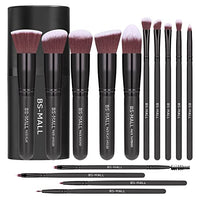 Thumbnail for Image 2 of Black for the product BS-MALL Makeup Brushes 14 Pcs Brush Set