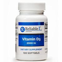 Thumbnail for Reliable1 Vitamin D3 100 Softgels