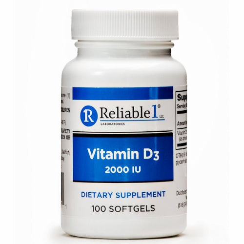 Reliable1 Vitamin D3 100 Softgels