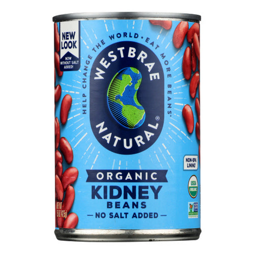 Westbrae Organic Kidney Beans Fat Free 15 Oz