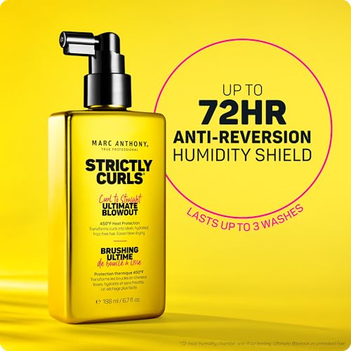Image 4 of Marc Anthony Curl to Straight Ultimate Blowout, Anti-Frizz & Heat Protector 6.7 fl oz