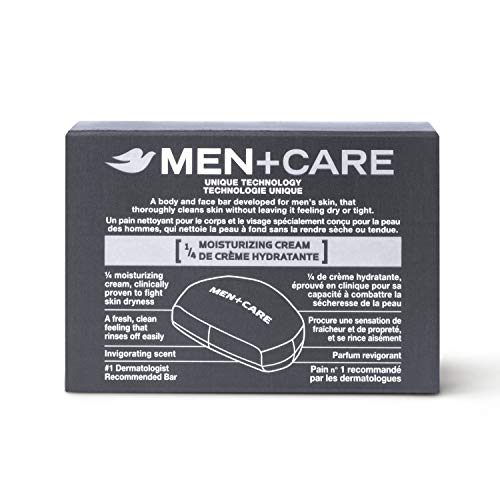 Image 2 of Dove Men+Care Body and Face Bar, Extra Fresh, 4 Ounce, 20 Count