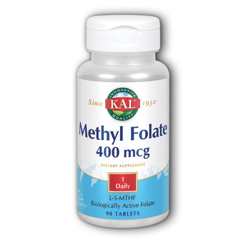 Kal Methyl Folate Non GMO 400 mcg 90 Count
