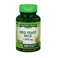 Thumbnail for Nature's Truth Red Yeast Rice Quick Release Capsules 600 Mg 120 Caps
