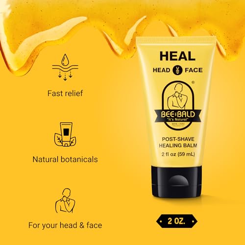 Image 6 of Bee Bald HEAL Aftershave Balm for Men