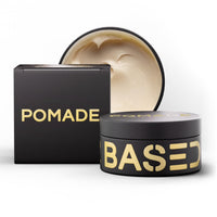 Thumbnail for Image 1 of BASED Pomade for Men, Quality Hair Care with Medium Hold, Natural Shine & Fragrance, Easy to Apply & Great for All Hair Types, Hydrating and Nourishing Pomade (3 Oz Pack of 1)