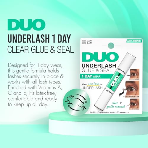 Image 3 of DUO Under Lash Glue & Seal Lash Cluster Adhesive Clear, 1 Day Wear, 4.7 g