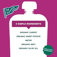 Thumbnail for Image 3 of Serenity Kids Organic Roots Baby Pouches, No Added Sugar, 3.5 Oz, 6 Pack