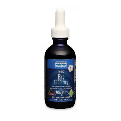 Trace Minerals Liquid Ionic B12 1,000 mcg 2 Oz