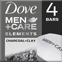 Thumbnail for Image 3 of Dove Men+Care Elements Body and Face Bar Charcoal + Clay 4 oz, 4 Bar