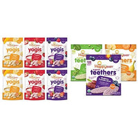 Thumbnail for Image 1 of Default Title for the product Happy Baby Organics Yogis Freeze-Dried Yogurt & Fruit Snacks Variety Pack