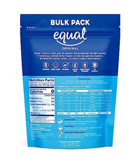 Thumbnail for Image 3 of Equal 0 Calorie Sweetener, Powdered Aspartame and Acesulfame-K Sweetener, 1 Pound Bulk Bag (Pack of 6)