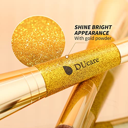 Image 2 of DUcare Powder Brush Concealer Foundation Makeup Brushes Double Ended