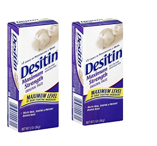 Image 1 of Default Title for the product Desitin Original Diaper Rash Ointment 2 oz Pack of 2