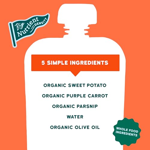 Image 3 of Serenity Kids Organic Baby Food Pouches, No Added Sugar, 3.5 Oz, 12 Pack