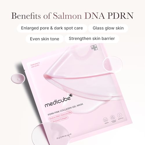 Image 6 of medicube Pink Glass Glow Duo - Collagen Jelly Cream 110ml and PDRN Gel Mask