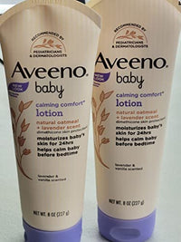 Thumbnail for Image 1 of Default Title for the product Aveeno Baby Calming Comfort Lotion - 8 Oz Lotion (2 Pack)