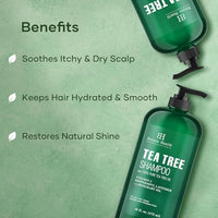 Thumbnail for Image 3 of Botanic Hearth Tea Tree Shampoo For Men & Women - 16 Fl Oz