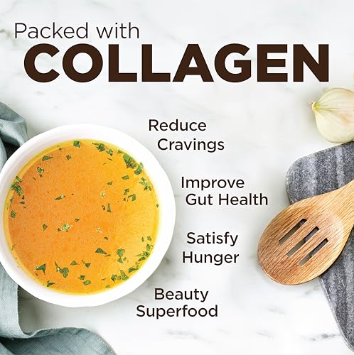 Image 3 of Country Farms Skinny Broth 7-Day Plan, Instant Chicken Bone Broth, 4 Pack, 28-15g Packets