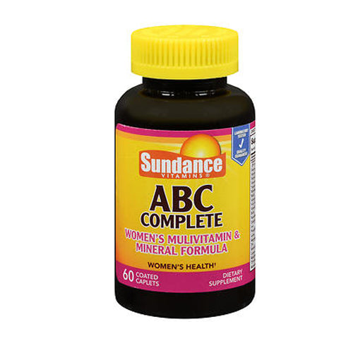 Sundance ABC Complete Women'S Multivitamin & Mineral Formula Coated Caplets 60 Tabs