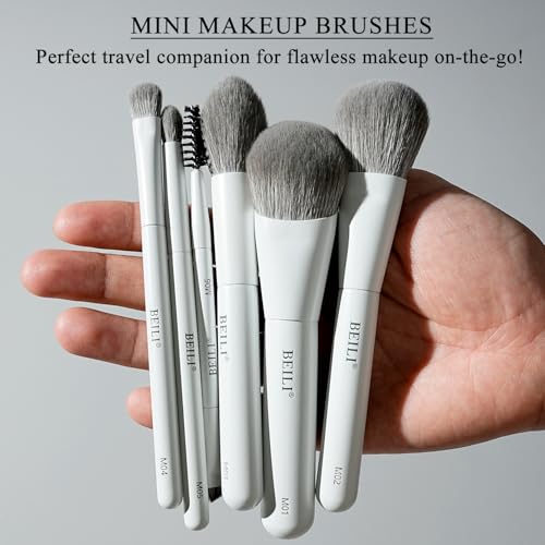 Image 6 of BEILI Mini Travel Makeup Brush Set