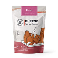 Thumbnail for Image 1 of Default Title for the product Cultures For Health Fresh Cheese Starter Culture | 4 Direct-Set Mesophilic Packets & 2 Vegetable Rennet Tablets