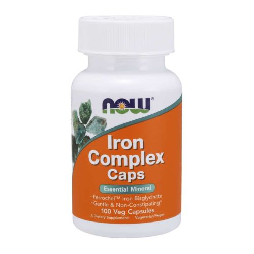 Now Foods Iron Complex Caps 100 Veg Caps
