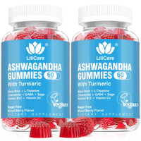 Thumbnail for EnvyDeal Ashwagandha Gummies 2000mg for Women Men - Sugar Free, Vegan - Organic Ashwagandha Root Supplements Gummy & Vitamin D3, 120 Count