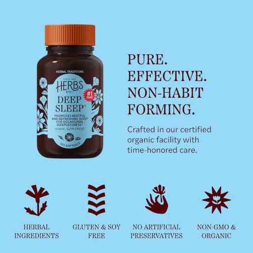Image 9 of Herbs Etc. Deep Sleep Softgels