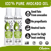 Thumbnail for Image 6 of Chosen Foods 100% Pure Avocado Oil Spray 6 oz 2 Pack
