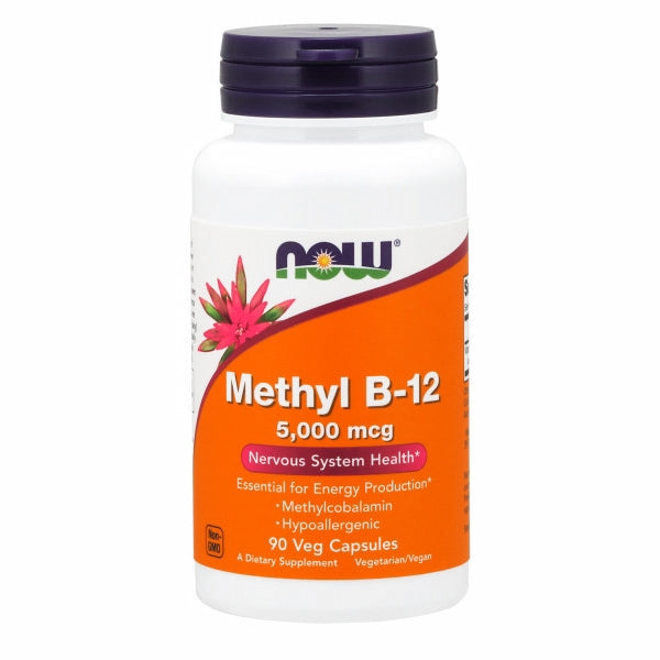 Now Foods Methyl B-12 5000 mcg 90 Veg Caps
