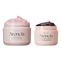 Thumbnail for Image 1 of Default Title for the product Arencia Pore Perfection & Firming Duo with Rosehip Rice Mochi Cleanser & Overnight Red Smoothie Serum 30
