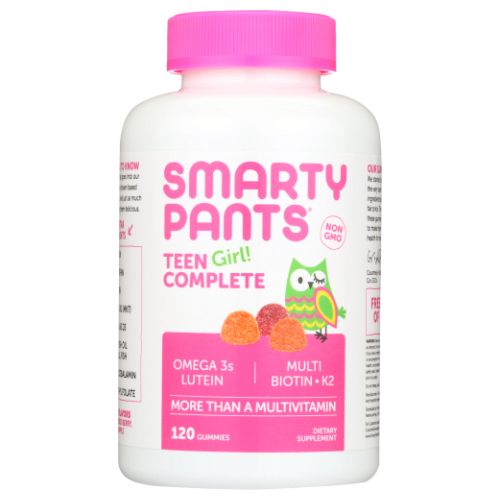 SmartyPants Teen Girl Complete Gummy Vitamins 120 Count