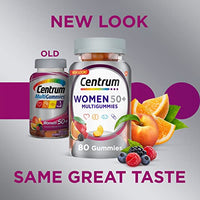 Thumbnail for Image 5 of Centrum MultiGummies Gummy for Women 50 Plus 80 Count