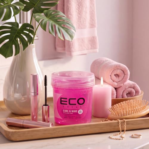 Image 4 of Eco Style Ecoco Eco Style Hair Gel - Curl And Wave - 16 Oz