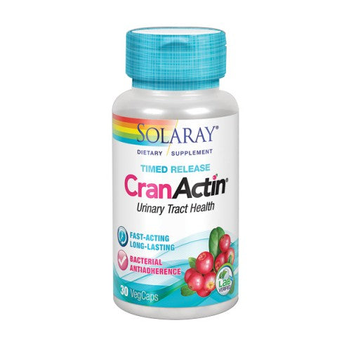 Solaray CranActin Cranberry Extract 30 Veg Caps