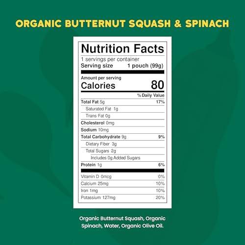 Image 2 of Serenity Kids Veggie Puree Baby Food Pouches - 3.5 Oz, Pack of 12