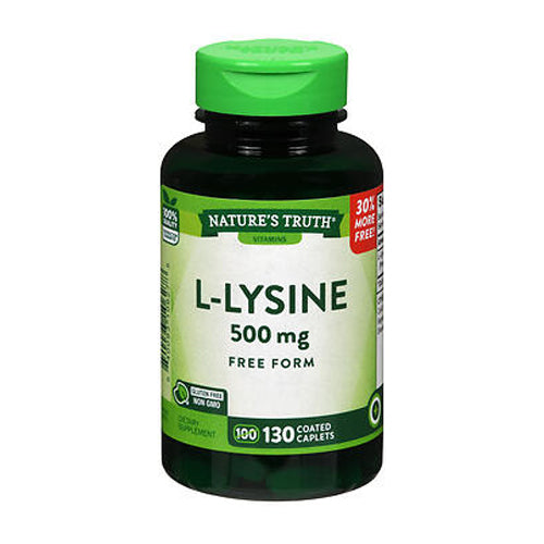 Nature's Truth Vitamins L-Lysine 500 Mg 130 Tabs