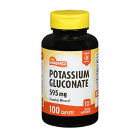 Thumbnail for Sundance Potassium Gluconate Caplets 595 mg 100 Tabs