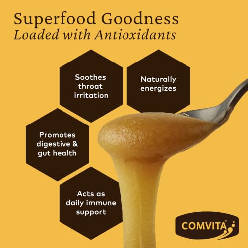 Image 4 of COMVITA Manuka Honey UMF 22+ (MGO 1000+), Raw, Monofloral - 8.8 Oz (2-Pack)