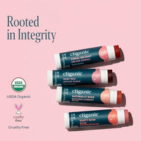 Thumbnail for Image 7 of Cliganic Organic Lip Balm Set, 4 Flavors, 100% Natural for Dry Cracked Lips