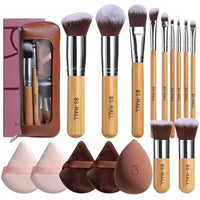 Thumbnail for Image 1 of Bamboo 17 for the product BS-MALL Makeup Brush Set