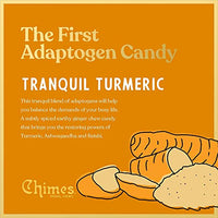 Thumbnail for Image 6 of Chimes Tranquil Turmeric Adaptogen Ginger Chews Candy - 1 Pack