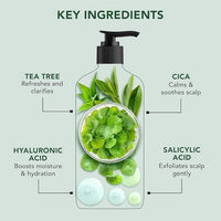 Thumbnail for Image 2 of Botanic Hearth Tea Tree Shampoo With Cica - 16 Fl oz