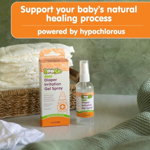 Image 2 of Boogie Hypochlorous Acid Diaper Irritation Gel Spray 3.4oz Pack of 2